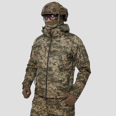 Зимова тактична куртка UATAC Pixel RIP-STOP Climashield Apex XS 3623 фото